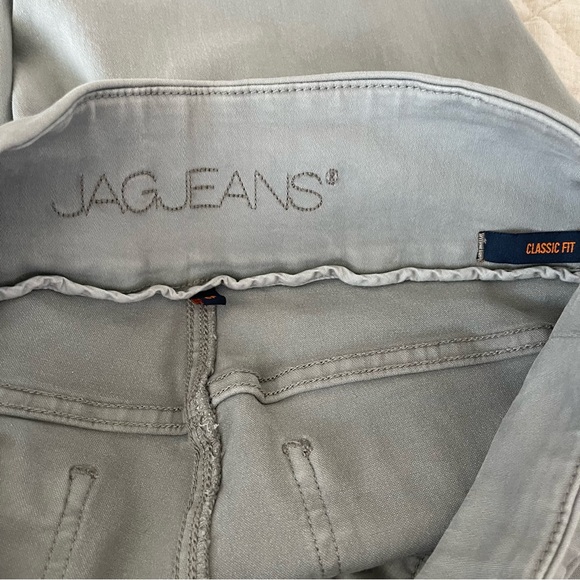 Jag Jeans Petite Echo Cropped Pull On Jean_Fog Grey Size- 6P - Picture 4 of 6